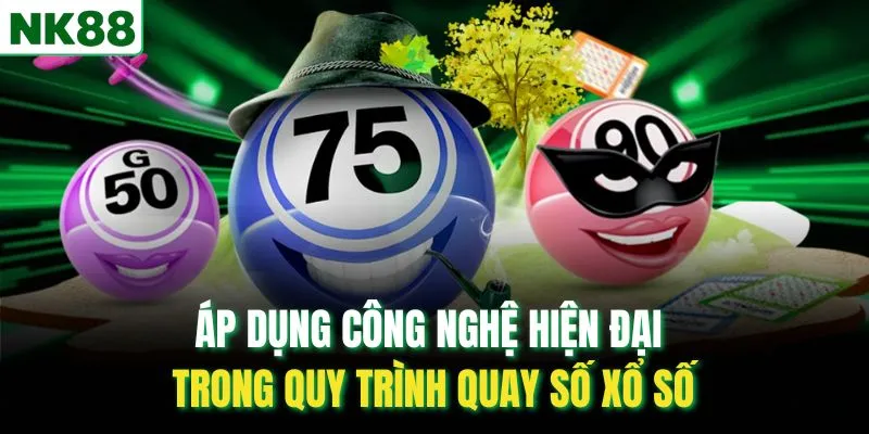 Áp dụng công nghệ hiện đại trong quy trình quay số xổ số